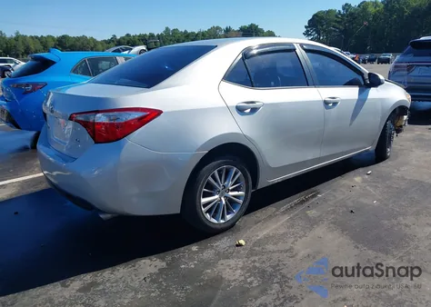 2015 Toyota Corolla Le Plus из США, поврежденный, VIN 2T1BURHE8FC281447